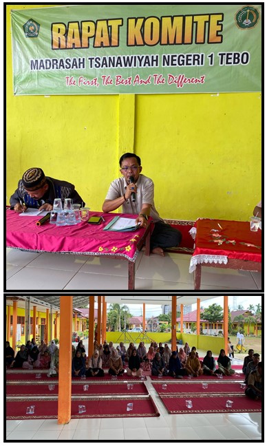 KOMITE MTs N 1 TEBO RAPAT BERSAMA WALI MURID KELAS IX