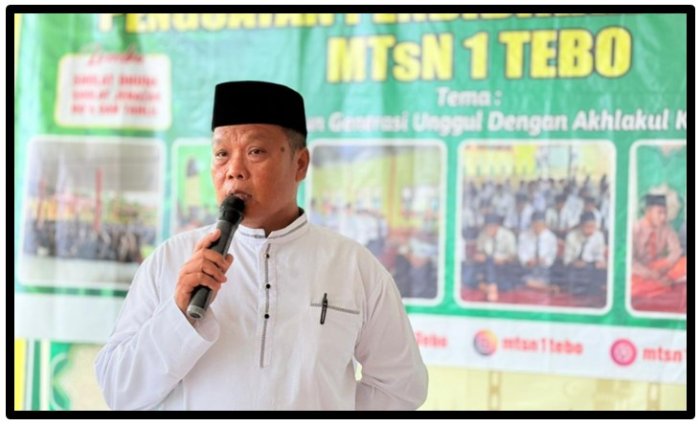  MTsN 1 Tebo Antusias Ikuti Materi Hal Makruh dalam Puasa di Pesantren Kilat