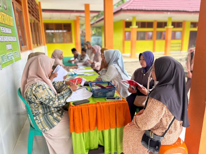Pendaftaran Siswa Baru di MTsN 1 Tebo Tetap Ramai
