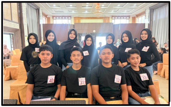 Unjuk Wawasan Kebudayaan, Siswa-Siswi MTsN 1 Tebo Ikuti Lomba Wastra Batik Kabupaten Tebo