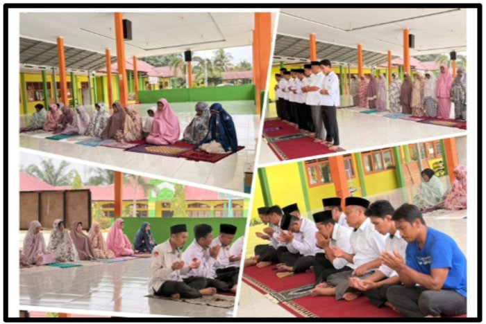 Tingkatkan Ketaqwaan di Tengah Masa Daring, Majelis Guru dan Staf MTsN 1 Tebo Laksanakan Sholat Dhuha di Aula Tri Utam Tingkatkan Ketaqwaan di Tengah Masa Daring, Majelis Guru dan Staf MTsN 1 Tebo Laksanakan Sholat Dhuha di Aula Tri Utam