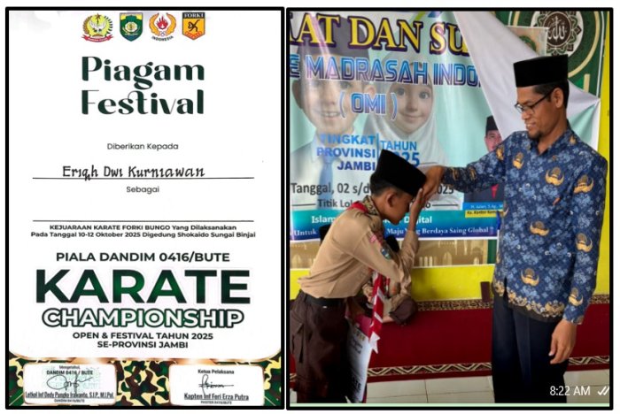 TOREHKAN PRESTASI, SISWA MTsN 1 TEBO RAIH JUARA DI KEJUARAAN KARATE TOREHKAN PRESTASI, SISWA MTsN 1 TEBO RAIH JUARA DI KEJUARAAN KARATE