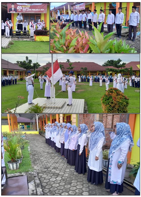 MTs N 1 TEBO PERINGATI HARI LAHIR PANCASILA