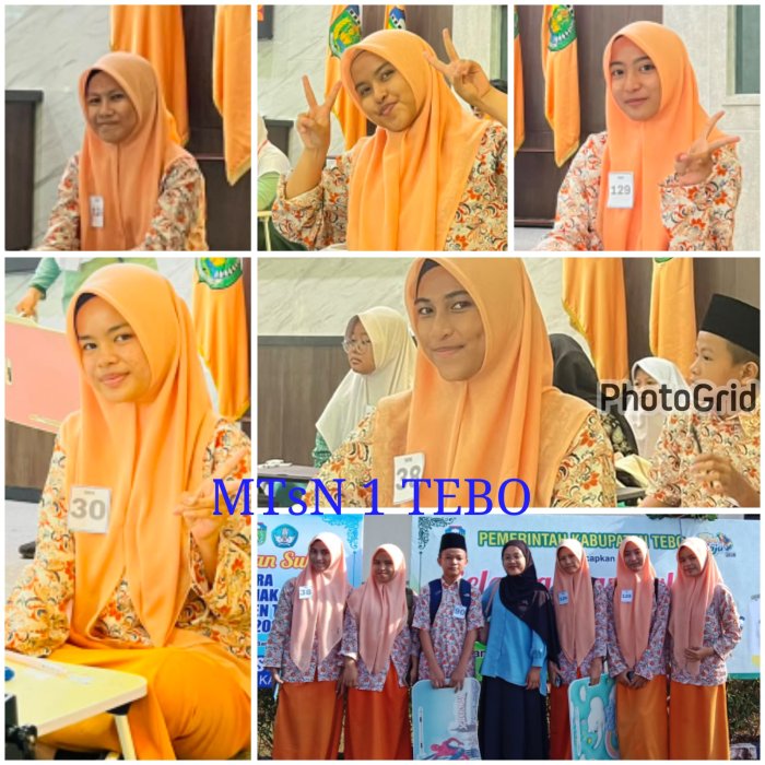 6 SISWA MTsN 1 TEBO IKUTI OLYMPIADE MAPEL DALAM RANGKA HARI ANAK NASIONAL*