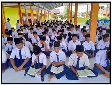 MTs N 1 TEBO ADAKAN TAHSIN AL QUR'AN,  MENUJU SISWA LANCAR BTQ