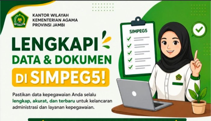 ASN dan PPPK MTsN 1 Tebo Verifikasi Data Simpeg 5