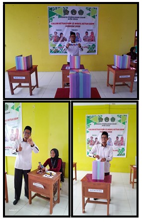 MTS N 1 ADAKAN PEMILIHAN KETUA DAN WAKIL KETUA OSIM PERIODE 2024/2025