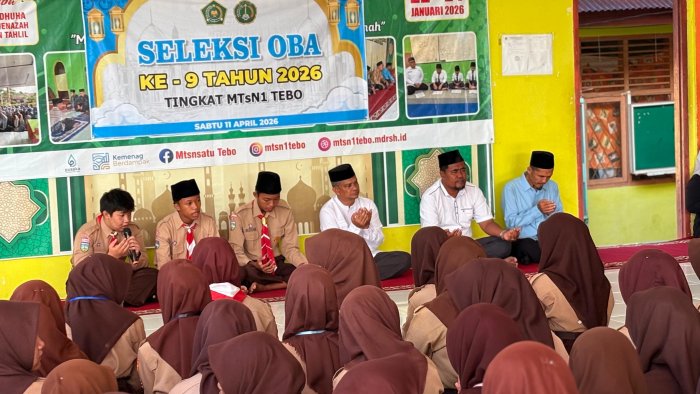 Komitmen MTsN 1 Tebo Menyeimbangkan Kecerdasan Intelektual dan spiritual Melalui Pembiasaan Jumat