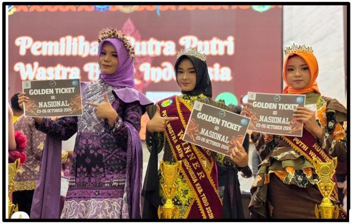 Siswa-Siswi MTsN 1 Tebo Borong Piala di Ajang Wastra Batik Kabupaten Tebo 2026