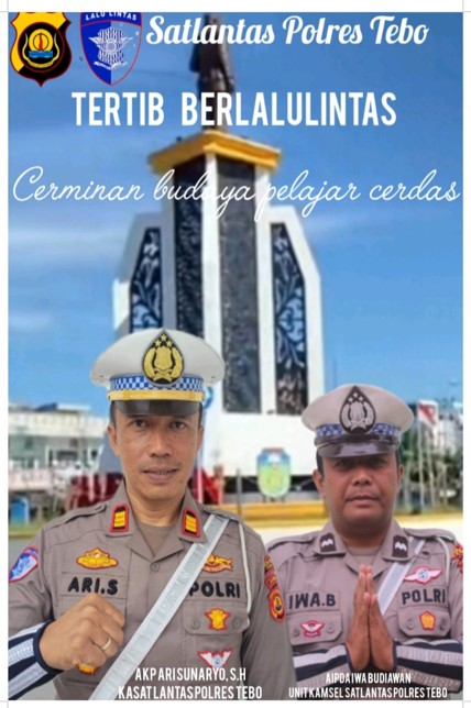 KANIT KAMSEL SAT LANTAS POLRES TEBO, AJAK SISWA MTsN 1 TEBO TAATI ATURAN LALULINTAS KANIT KAMSEL SAT LANTAS POLRES TEBO, AJAK SISWA MTsN 1 TEBO TAATI ATURAN LALULINTAS