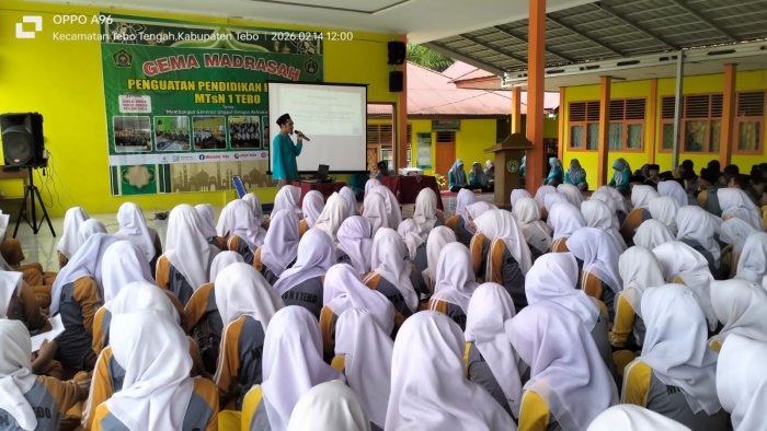 Bekali Siswa Hadapi Bulan Suci Ramadhan MTsN 1 Tebo Gelar Kajian Spesifik Ramadhan