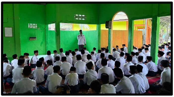 Penguatan Karakter Religius, MTsN 1 Tebo Gelar Bimbingan Keagamaan Berjenjang untuk Para Siswa