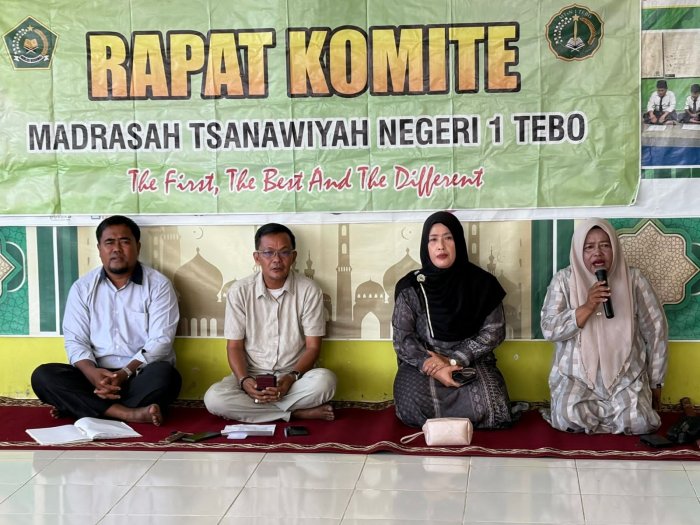 MTsN 1 Tebo Sosialisasikan Aturan Madrasah untuk Wali Murid Baru