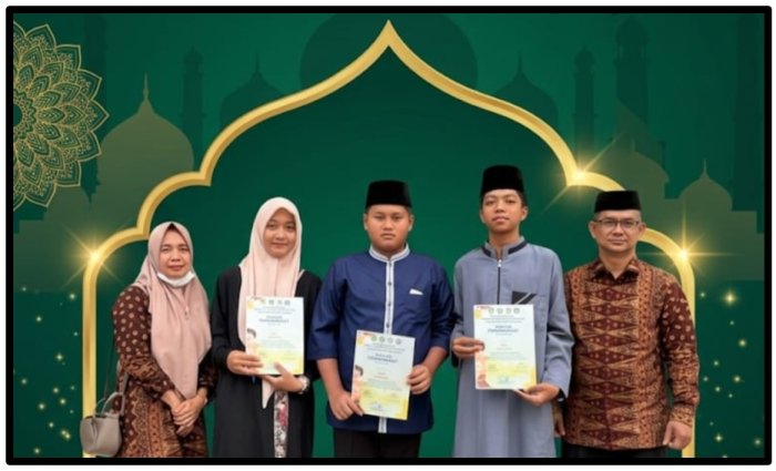 Borong Dua Piala Sekaligus, Siswa MTsN 1 Tebo Raih Juara 2 dan 3 Cabang Tilawah pada Ajang FASI Tingkat Kabupaten Tebo Borong Dua Piala Sekaligus, Siswa MTsN 1 Tebo Raih Juara 2 dan 3 Cabang Tilawah pada Ajang FASI Tingkat Kabupaten Tebo