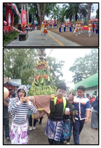 MTsN 1 TEBO MERIAHKAN PAWAI BUDAYA KABUPATEN TEBO HUT RI KE-80 