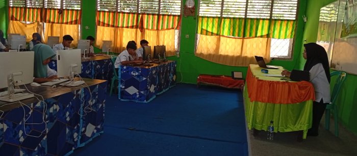 Dukung Program Dinas Pendidikan Nasional, 15 Siswa MTsN 1 Tebo Ikuti Ujian Ulang Tes Kemampuan Akademik (TKA) 2026