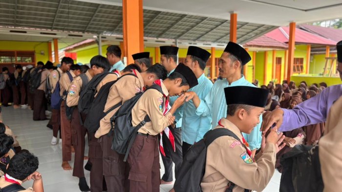 Kebersamaan Siswa MTsN 1 Tebo Jelang Libur Lebaran