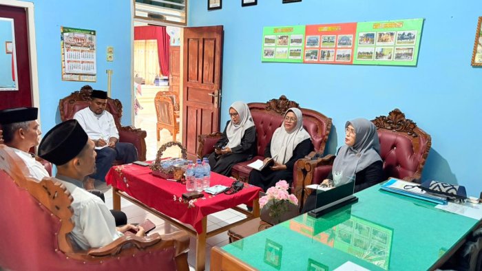 Kepala MTsN 1 Tebo Pimpin Rapat Kerja Persiapan  Peringatan Nuzulul Quran 