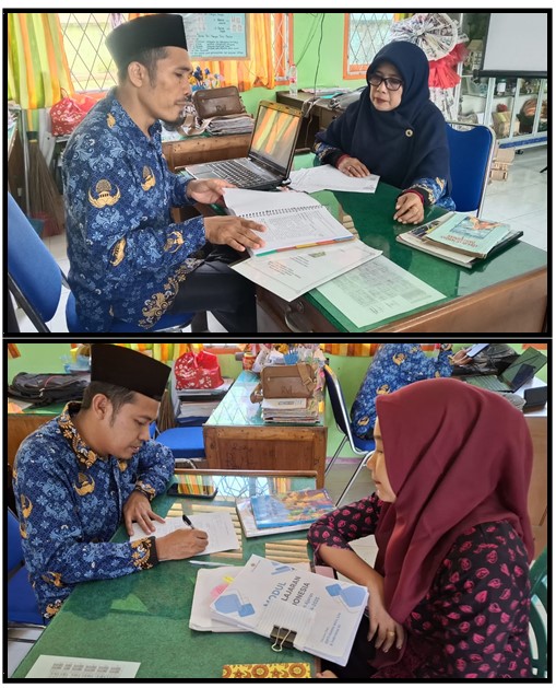 MTSN 1 TEBO LAKSANAKAN PROGRAM SUPERVISI GURU SEMESTER GANJIL