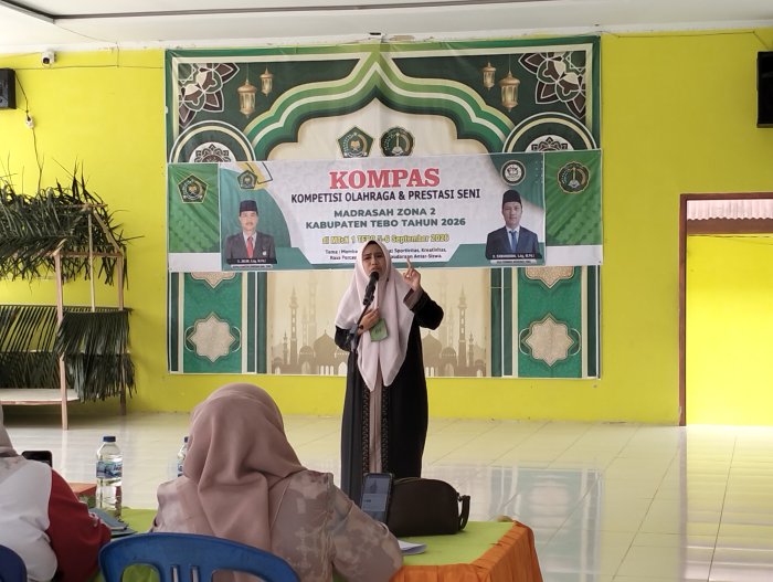 Humairah Murid  MTsN 1 Tebo Raih Juara 1 Lomba Puisi Pada Ajang  KOMPAS 2026 Zona 2 Kabupaten Tebo 