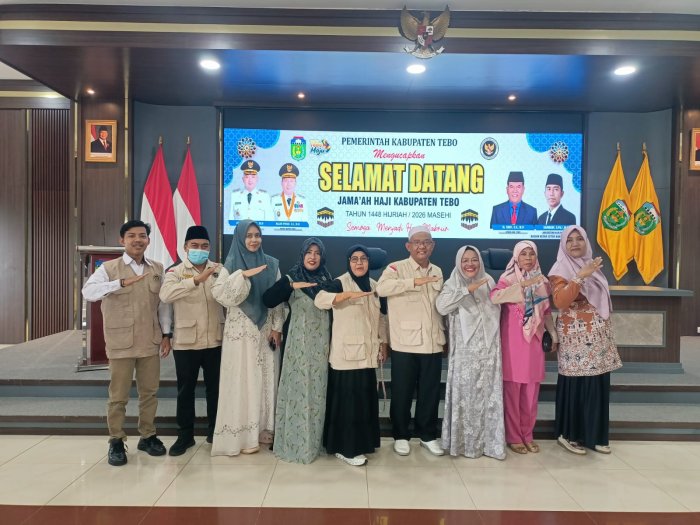 Penyambutan Jemaah Haji Tebo 2026 Berjalan Penuh Khidmat