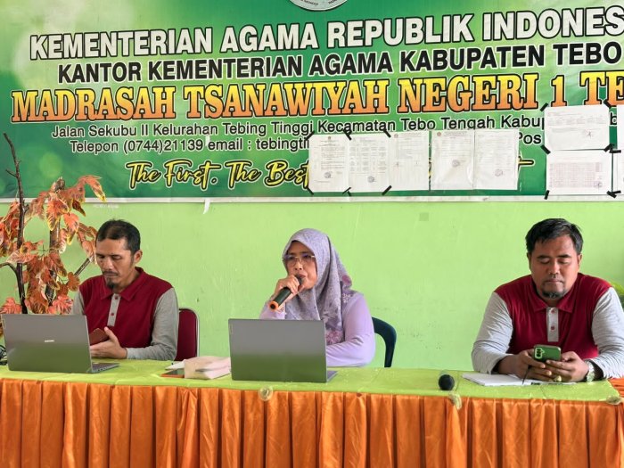 MTsN 1 Tebo Gelar Rapat Kerja Persiapan Agenda Besar MTsN 1 Tebo Gelar Rapat Kerja Persiapan Agenda Besar
